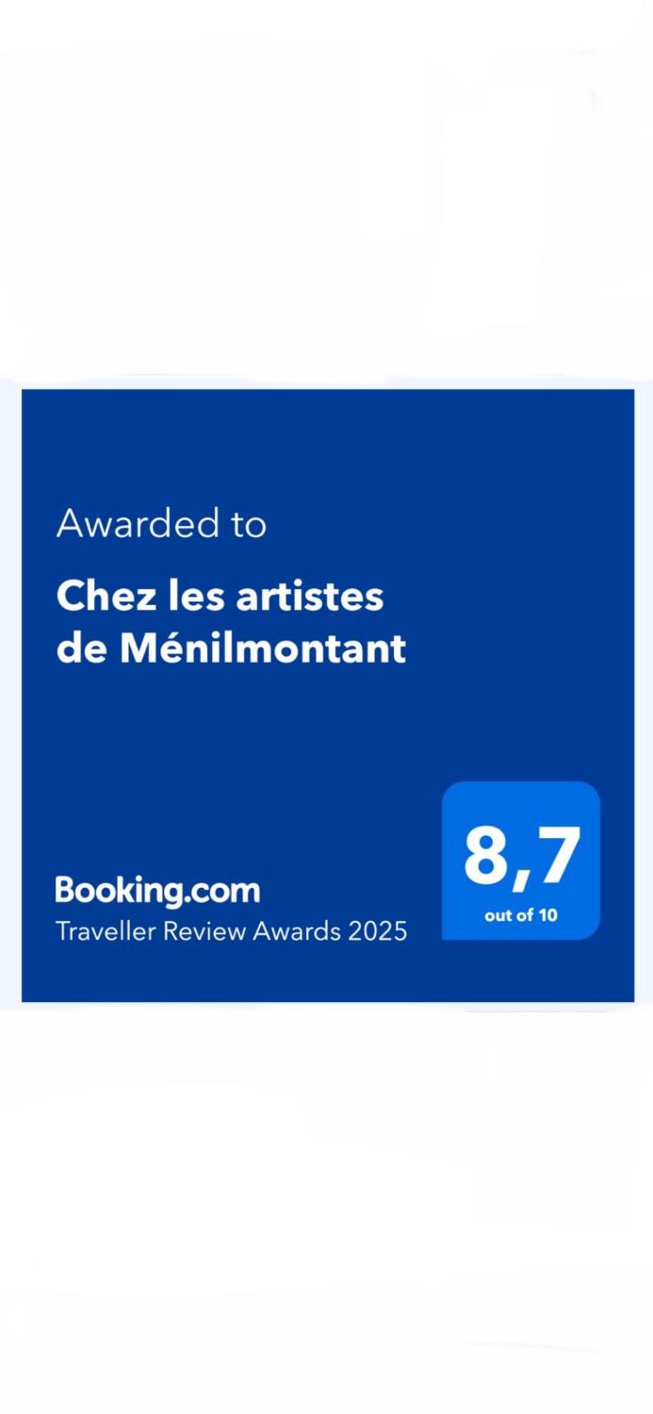 Chez Les Artistes De Menilmontant Apartment Paris Exterior foto